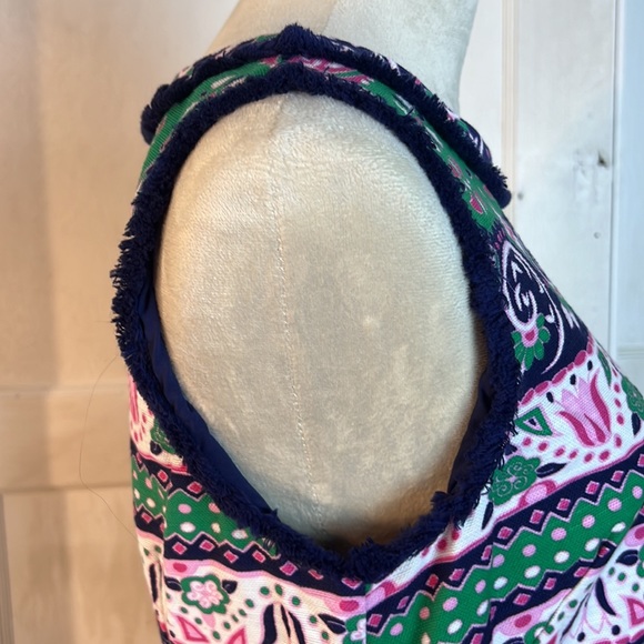 Talbots Multicolor Patterned Dress - Picture 4 of 10